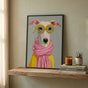 Cool Dog Poster Print - Funny Dog in Sunglasses Wall Art