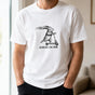 Almost on Time Rabbit Scooter T-Shirt - Funny Gift for Busy Parents & Coworkers