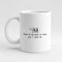 Cat Doodle Quote White Coffee Mug - Funny Coworker Office Gift