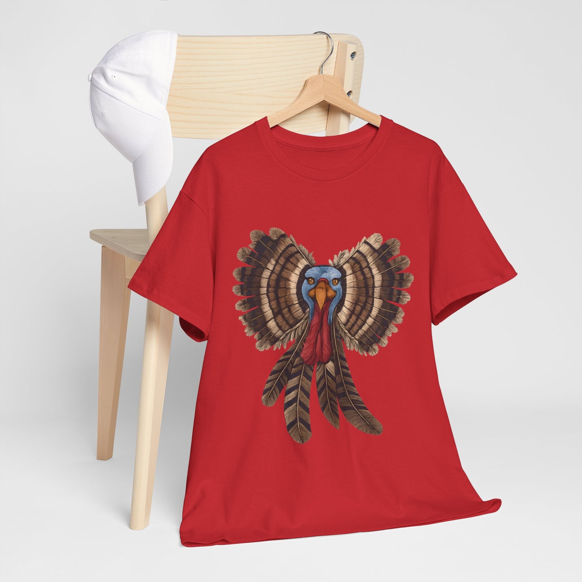 Thanksgiving Turkey Bow T-Shirt, Cute Coquette Fall Shirt, Women’s Thanksgiving Tee  Back view