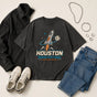 Houston Soccer 2026 Shirt - Space City Goal Tee for Game Day Fans