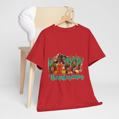 Family Thanksgiving Shirt – Cute Turkey Crewneck  Back view