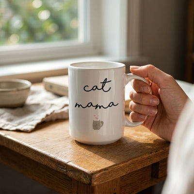 Cat Mama Mug: Funny Cat Lover Gift