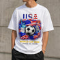 USA Soccer 2026 Shirt, American Flag Fan Game Day T-Shirt