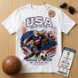 USA Summer Soccer Eagle Shirt 2026 – Patriotic American Soccer Fan Tee
