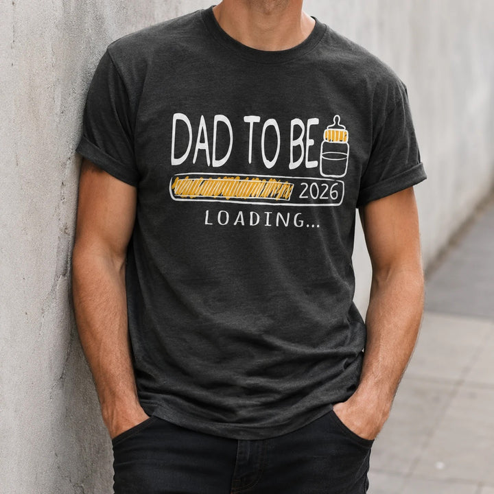 Dad To Be 2026 Shirt - Promoted to Daddy Tee, New Father Gift
