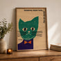 World Cat Day (Światowy Dzień Kota) Polish Poster Print - B1 68x98 cm