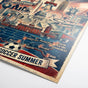 Retro Americana Soccer Summer Wall Art - 11 US Cities Skyline Vintage Poster