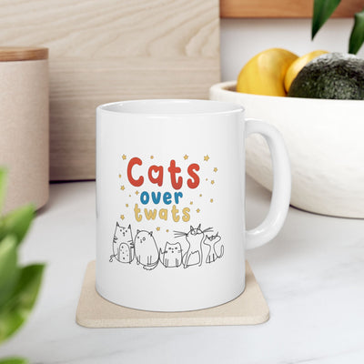Funny Rude Cat Mug Gift 11 Oz