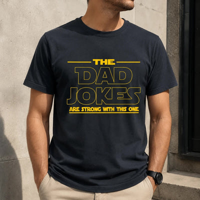 Dad Jokes Retro T-Shirt for Men - Funny Father's Day Dad Gift