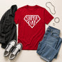 Super Dad Shirt Funny Super Hero Dad T-Shirt for Father's Day