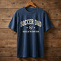 Father’s Day Soccer Dad Shirt – Match Day With My Crew Tee | Vintage Varsity Gift for Soccer Dad