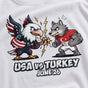 2026 USA Soccer Mascot Custom T-Shirt, International Fan Shirt Gift