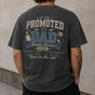 Promoted to Dad Rookie Season Shirt - New Father Gift First Time Daddy Tee