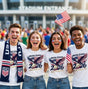 "Soccer Summer 2026" Patriotic Bald Eagle Classic Fit T-Shirt