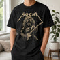 Custom Rockout Dog Playing Guitar T-Shirt | Funny Cocker Spaniel Rocker Shirt