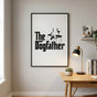 The Dogfather Mug for Dog Dad - Funny Dog Lover Coffee Cup