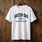 Father’s Day Soccer Dad Shirt – Match Day With My Crew Tee | Vintage Varsity Gift for Soccer Dad