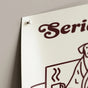 Serial Chiller Dog Poster - Everything Is Fine One Line Print