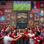Soccer Summer USA Poster | Retro Soccer Wall Art for Game Room, Sports Bar & Man Cave Decor