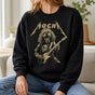 Custom Rockout Dog Playing Guitar T-Shirt | Funny Cocker Spaniel Rocker Shirt