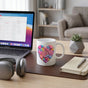 Minimalist home decor with 3d effect mama mug