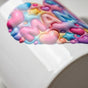 High-definition sublimation print on premium white ceramic