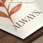 Close up of LexJet 9.5 Mil Premium Satin paper showing high resolution inkjet printing quality