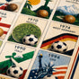 The World's Game History Grid: 1930-2026 Commemorative Legacy Poster